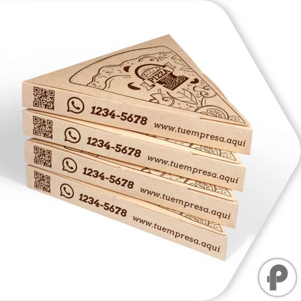 caja para rebanada de pizza